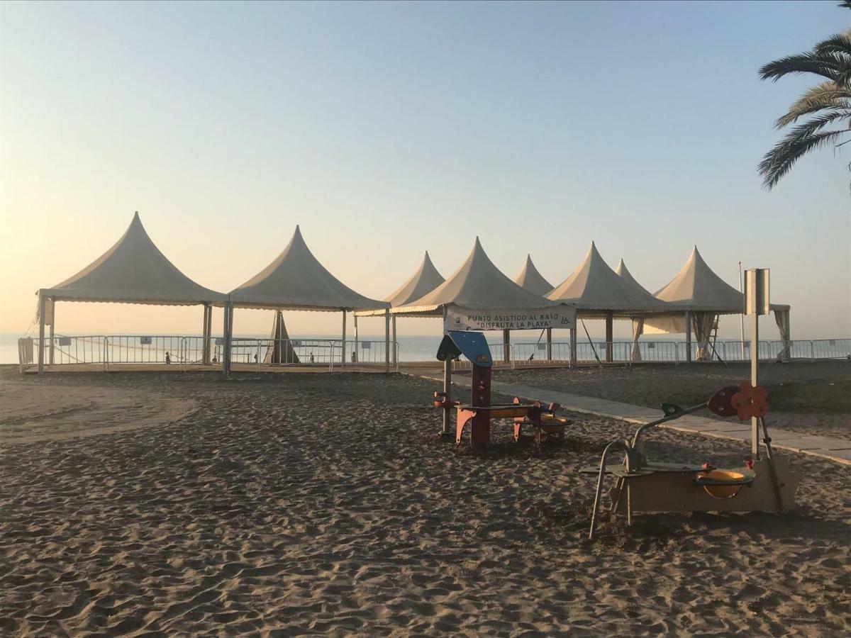 Apartments Naty Beach Malaga Bagian luar foto